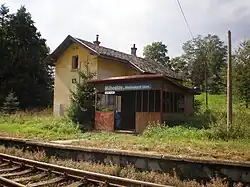 zastávka Milhostov u Mariánských Lázní