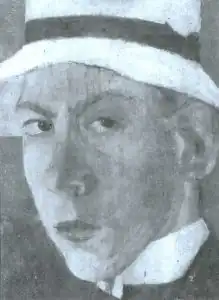 Miloš Boria, autoportrét (kol. 1925)