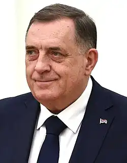 Milorad Dodik (1. dubna 2025)