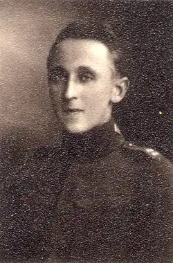 Miloslav Kraus na jediné dochované fotografii z roku 1922