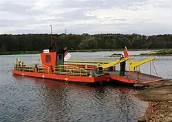 Bývalý přívoz v Milsku