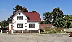 Getsemanská zahrada a dům u křižovatky