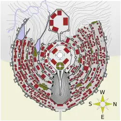 Model města podle filmové adaptace Petera Jacksona