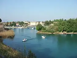 řeka od Peschiera del Garda