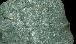 Dacit postižený propylitizací (Štiavnické Bane, Štiavnické vrchy)