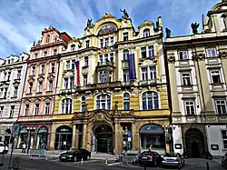 Bývalá Pražská městská pojišťovna, Staroměstské náměstí č.p. 931 / č.o. 6, Staré Město pražské, Praha 1
