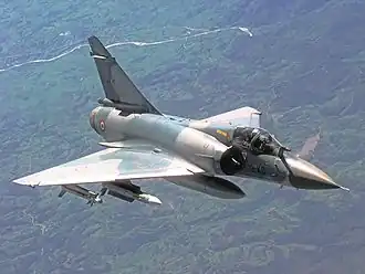 Mirage 2000C francouzského letectva