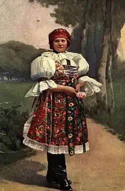 Miroslava Frištenská v roce 1920