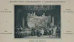 Mistři pěvci norimberští, Praha, Národní divadlo, 1926
