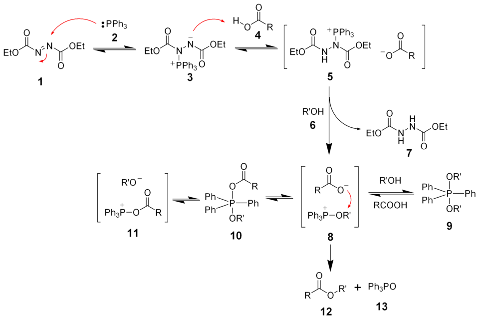 Mechanismus Micunobovy reakce