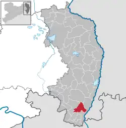Mittelherwigsdorf na mapě