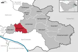 Mittelndorf na mapě