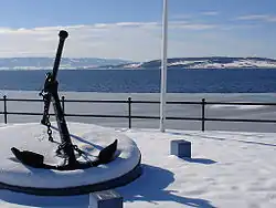 Mjøsa od města Hamar