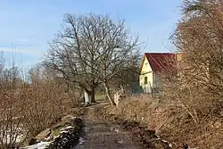 Pohled na část osady