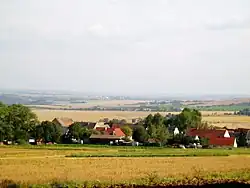 pohled na Mladé od lesa