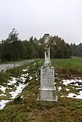 Křížek nad vesnicí