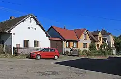 Náves v Chválkově