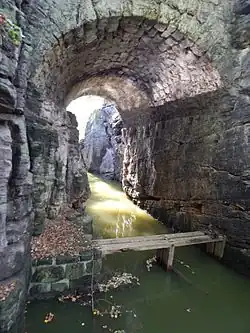 Mnichovská průrva u Novozámeckého rybníka