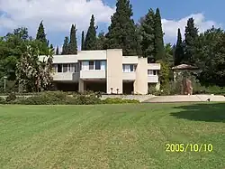 Zástavba v kibucu Ginegar