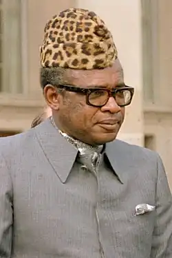 Mobutu Sese Seko (5. srpna 1983)