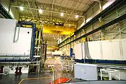 Reaktorový sál bloků 1 a 2 v roce 2005