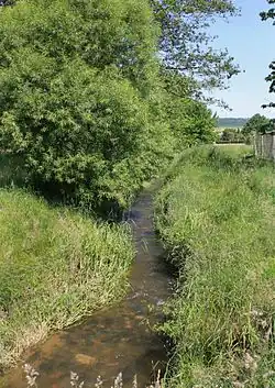 Mochtínský potok v Mochtíně