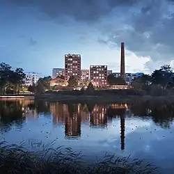 Modřanský cukrovar, studio CHYBIK + KRISTOF, r. 2022