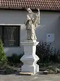 Modřice - socha sv Jana Nepomuckého, ulice Havlíčkova.jpg