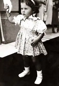 princezna na začátku 40. let