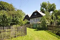 chalupy v Modletíně