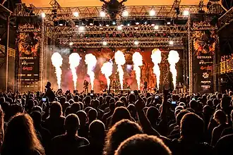 Kreator live @ Ostrava v plamenech