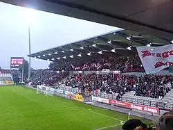 Zápas RAEC Mons - Anderlecht Brusel (září 2008)
