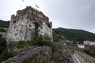 Maurský hrad, pevnost nad Gibraltarem