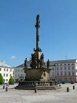 Morový sloup na náměstí T.G. Masaryka
