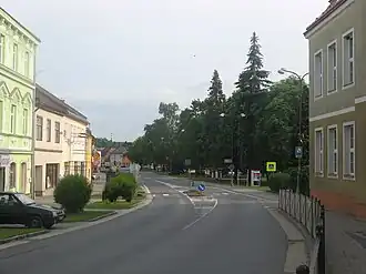 Silnice I/43 v Březové nad Svitavou