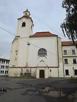 západní průčelí