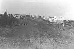 Mošav Eljašiv na archivní fotografii z roku 1937