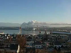 Moss pohledem z Jeløya