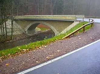 Most přes Zdobnici nedaleko Pěčína