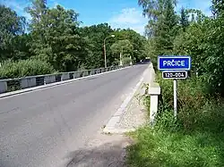 Most Karla Burky, začátek Prčice.jpg