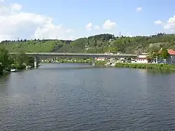 Most Vltavanů v Davli