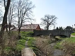 Most v Libeři přes Zahořanský potok