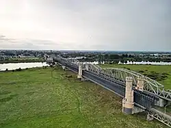 Železniční most u města Tczew