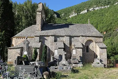 kostel Notre-Dame-des-Champs de Mostuejouls
