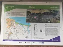Informační panel, Mokry Dwór