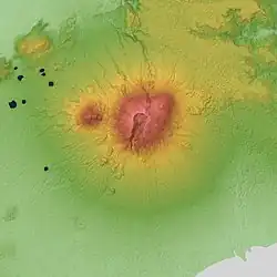 Topografická mapa.