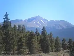 Mount Elbert v červenci