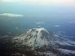 Mount Rainier from the Plane