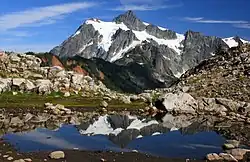 Západní strana Mount Shuksan