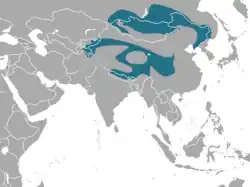 Areál rozšíření